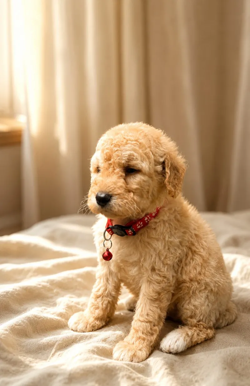 Maltipoo mediano macho crema